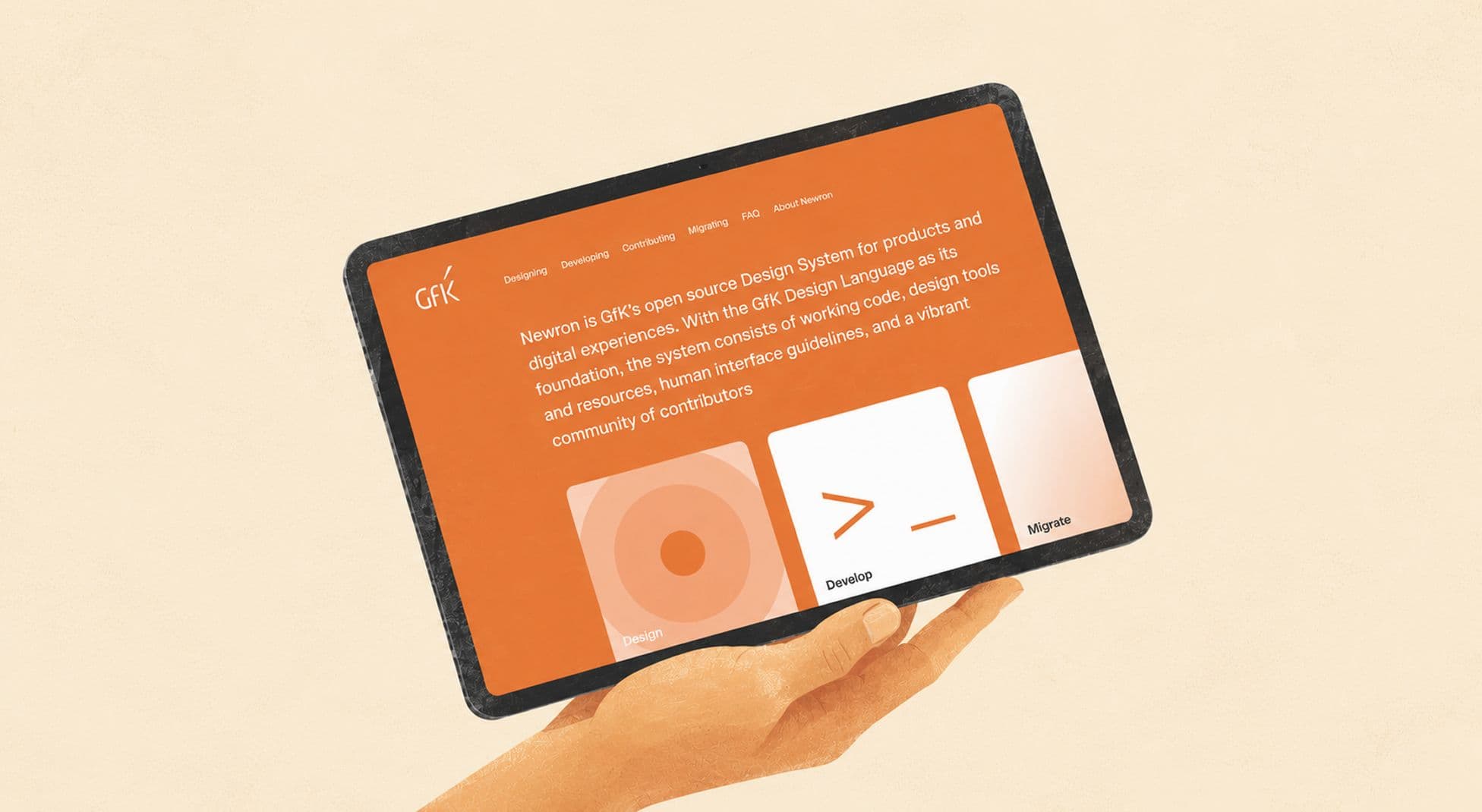 Hero image of the GfK case study