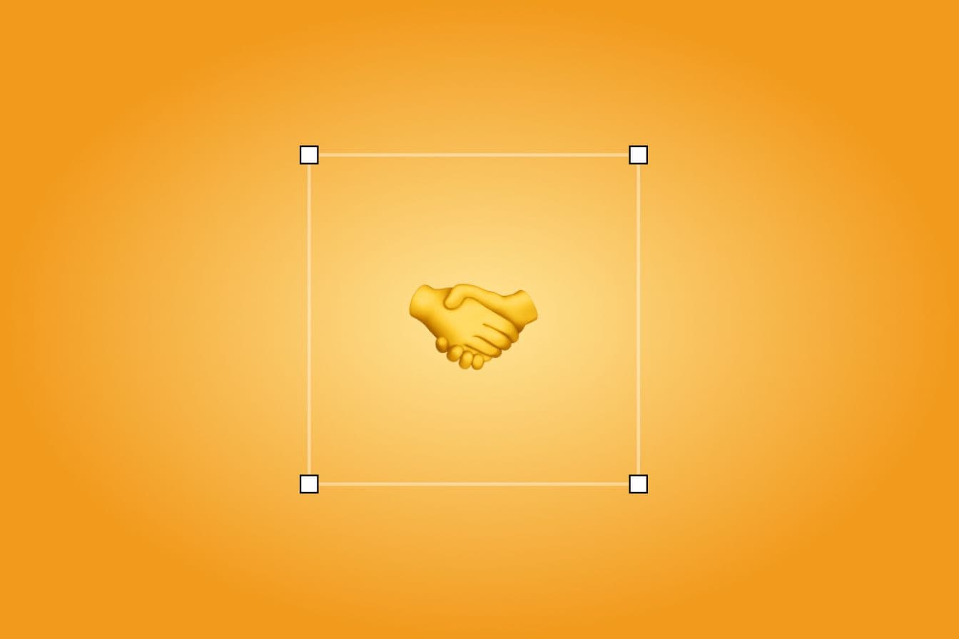 Image of handshake emoji
